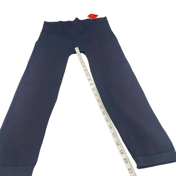SPANX Cropped Lamn Seamless Leggings Port Navy Blue Size 1X NWT - Picture 6 of 8
